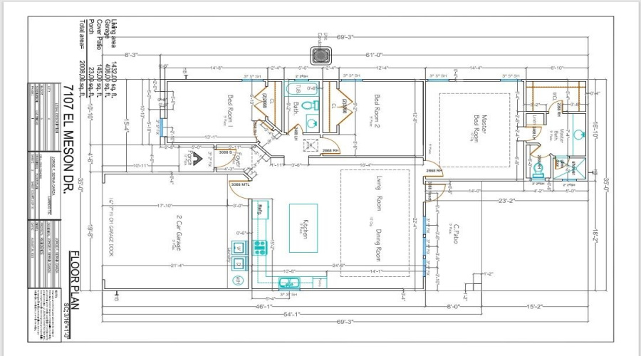 This floor plan is subject to modification, contact listing agent for the latest update.