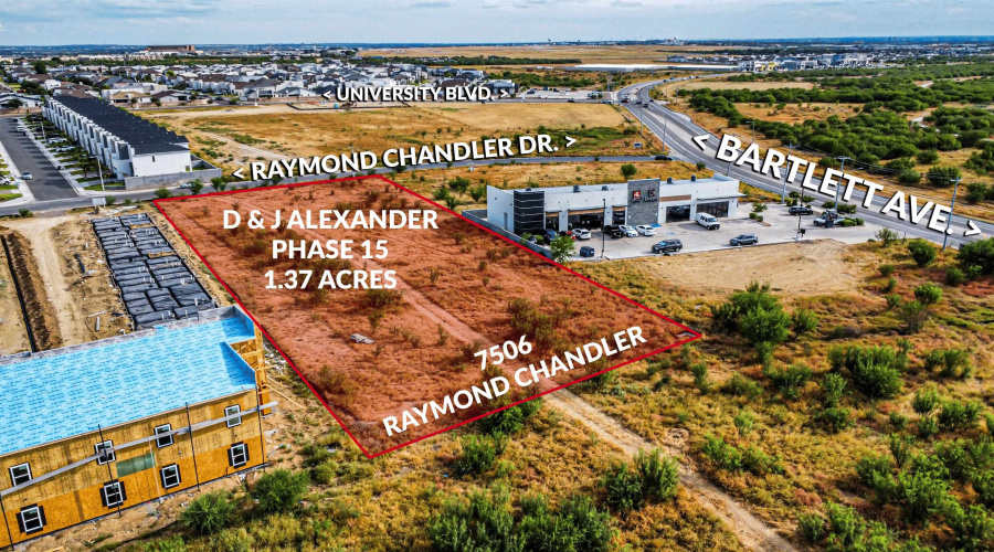 7506 Raymond Chandler DR, LAREDO, Texas 78045, ,Land,For Sale,7506 Raymond Chandler DR,20252969