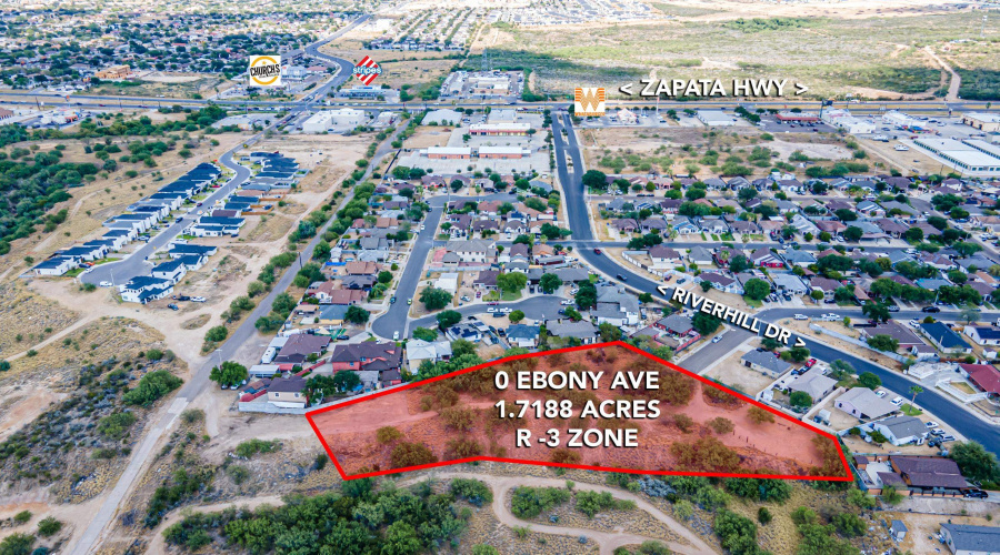 0 Ebony Ave, LAREDO, Texas 78046, ,Land,For Sale,0 Ebony Ave,20253546