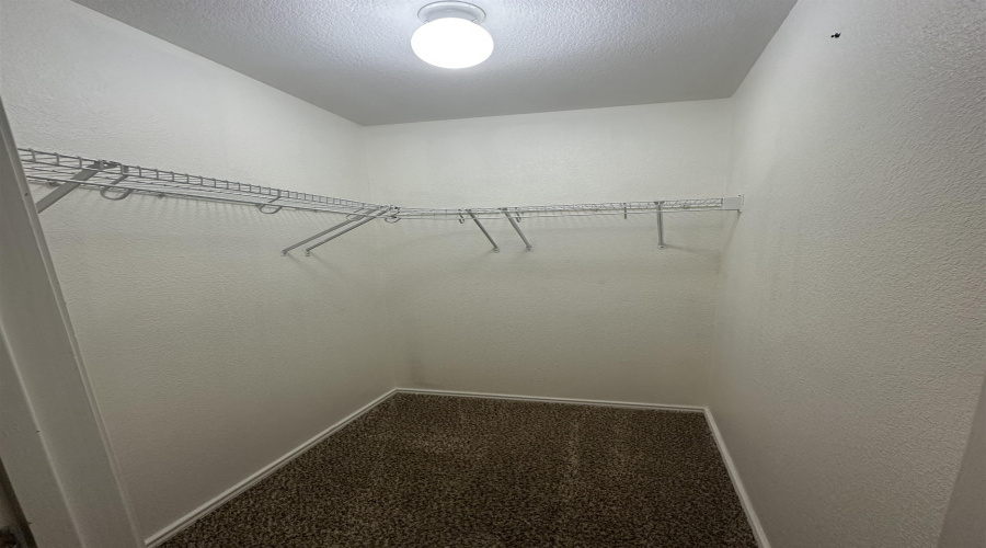 Second bedroom walk in closet