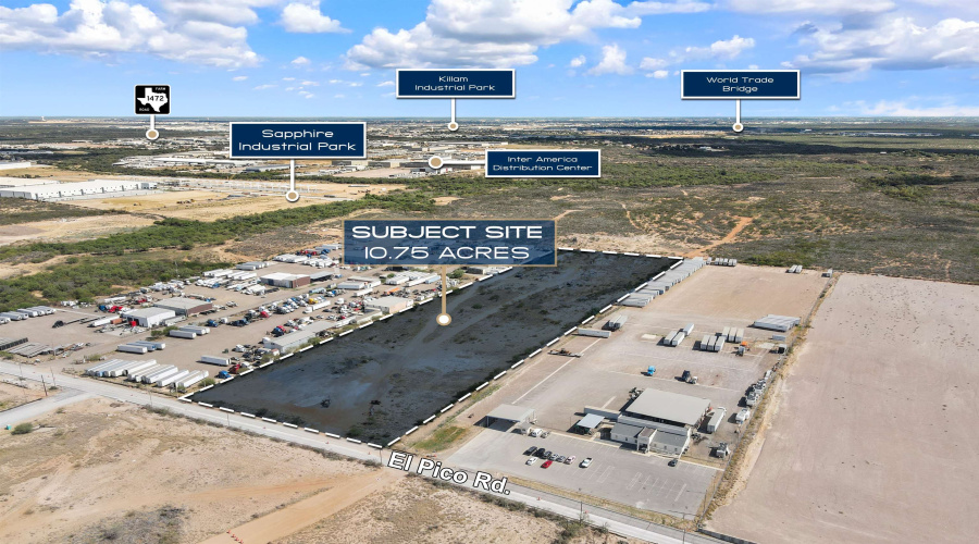 El Pico Rd, LAREDO, Texas 78045, ,Land,For Sale,El Pico Rd,20254233