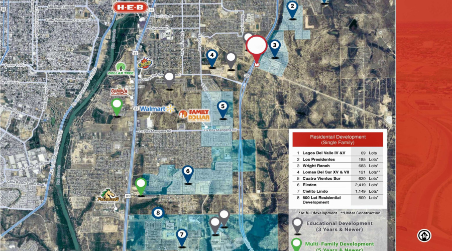 3301 Cuatro Vientos Blvd, Laredo, Texas 78046, ,Land,For Sale,3301 Cuatro Vientos Blvd,20254292