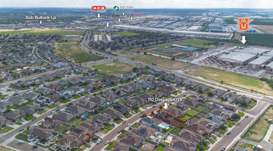 110 Despejado Dr, Laredo, Texas 78045, 3 Bedrooms Bedrooms, 6 Rooms Rooms,2 BathroomsBathrooms,Residential,For Sale,110 Despejado Dr,20254276