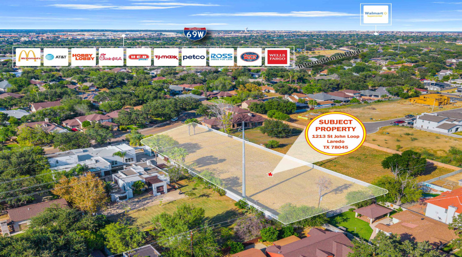 1213 St John Lp, laredo, Texas 78045, ,Land,For Sale,1213 St John Lp,20254862