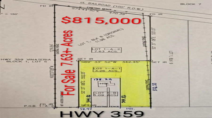 9202 TX State Hwy 359, Laredo, Texas 78043, ,Land,For Sale,9202 TX State Hwy 359,20252337