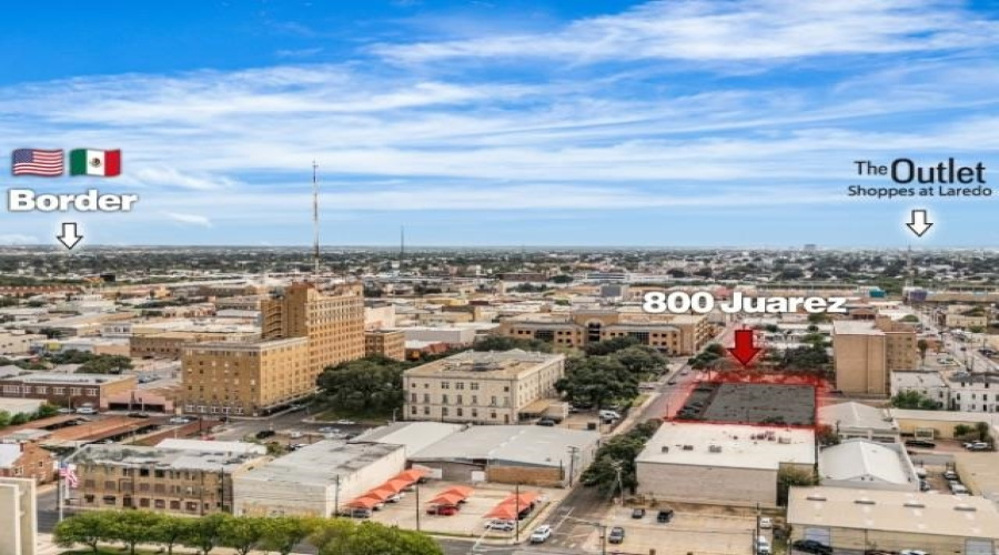 800 Juarez Ave, Laredo, Texas 78040, 1 Room Rooms,Commercial retail/office,For Sale,800 Juarez Ave,20255259