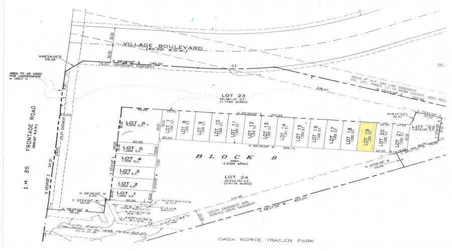 313 Village Blvd, Laredo, Texas 78041, ,Land,For Sale,313 Village Blvd,20260503