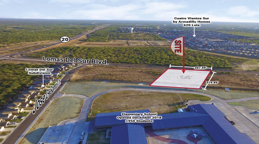 3608 Lomas Del Sur Blvd., Laredo, Texas 78046, ,Land,For Sale,3608 Lomas Del Sur Blvd.,20260505