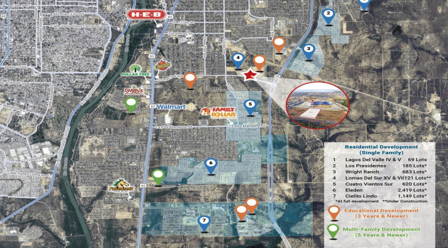 3608 Lomas Del Sur Blvd., Laredo, Texas 78046, ,Land,For Sale,3608 Lomas Del Sur Blvd.,20260505