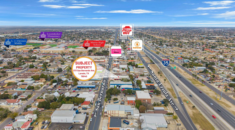 1717 San Bernardo Ave, Laredo, Texas 78040, ,3 BathroomsBathrooms,Commercial retail/office,For Sale,1717 San Bernardo Ave,20260610