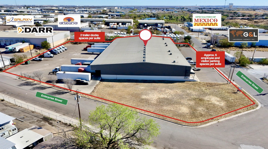 702 Enterprise St, Laredo, Texas 78045, 1 Bedroom Bedrooms, 1 Room Rooms,1 BathroomBathrooms,Commercial/industrial,For Rent,702 Enterprise St,20260624