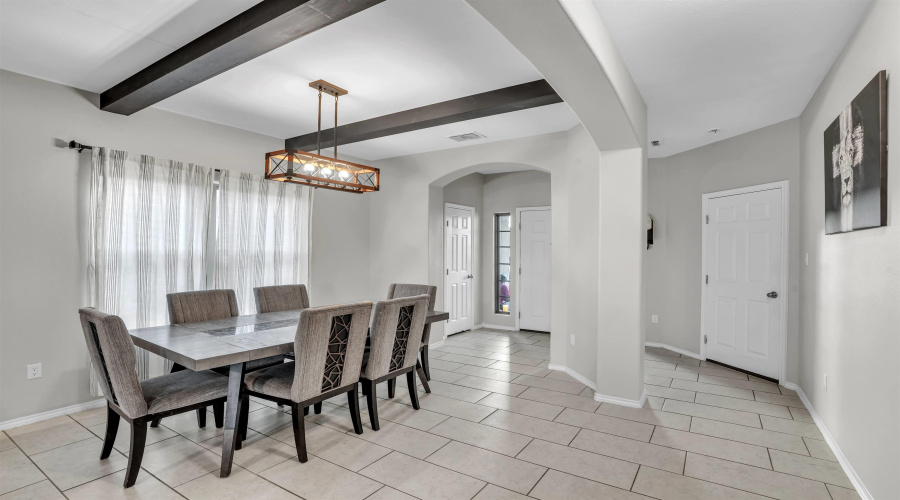 DINING AREA AT THE FRONT OF THE HOME - FOR ILLUSTRATION PURPOSE ONLY
