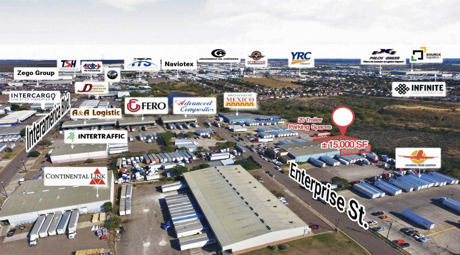 705 Enterprise St, Laredo, Texas 78045, 1 Bedroom Bedrooms, 11 Rooms Rooms,2 BathroomsBathrooms,Commercial/industrial,For Rent,705 Enterprise St,20261249