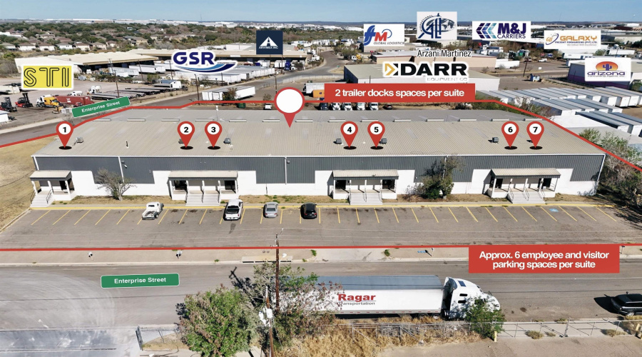 702 Enterprise St, Laredo, Texas 78045, 1 Bedroom Bedrooms, 1 Room Rooms,1 BathroomBathrooms,Commercial/industrial,For Rent,702 Enterprise St,20261498