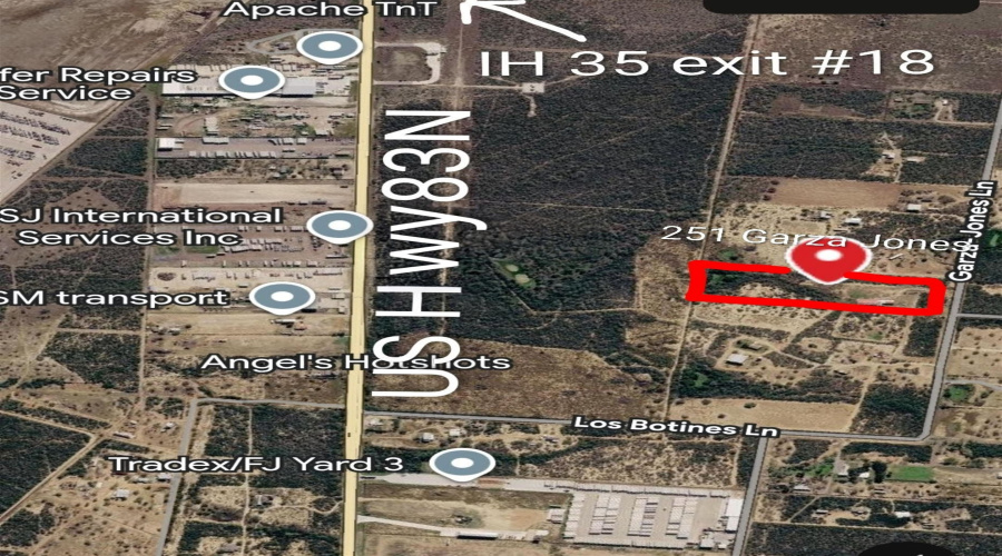 251 Garza Jones Ln., Lared, Texas 78045, ,Land,For Sale,251 Garza Jones Ln.,20261505