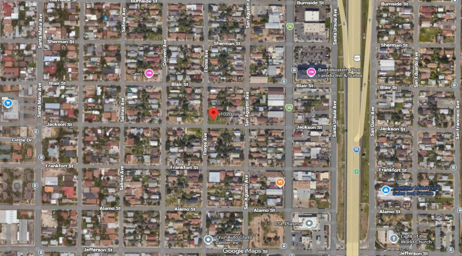 1020 Jackson St, Laredo, Texas 78041, ,Land,For Sale,1020 Jackson St,20261529