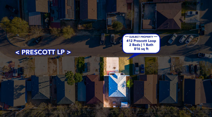 412 Prescott Lp, LAREDO, Texas 78046, 2 Bedrooms Bedrooms, 4 Rooms Rooms,1 BathroomBathrooms,Residential,For Sale,412 Prescott Lp,20261633