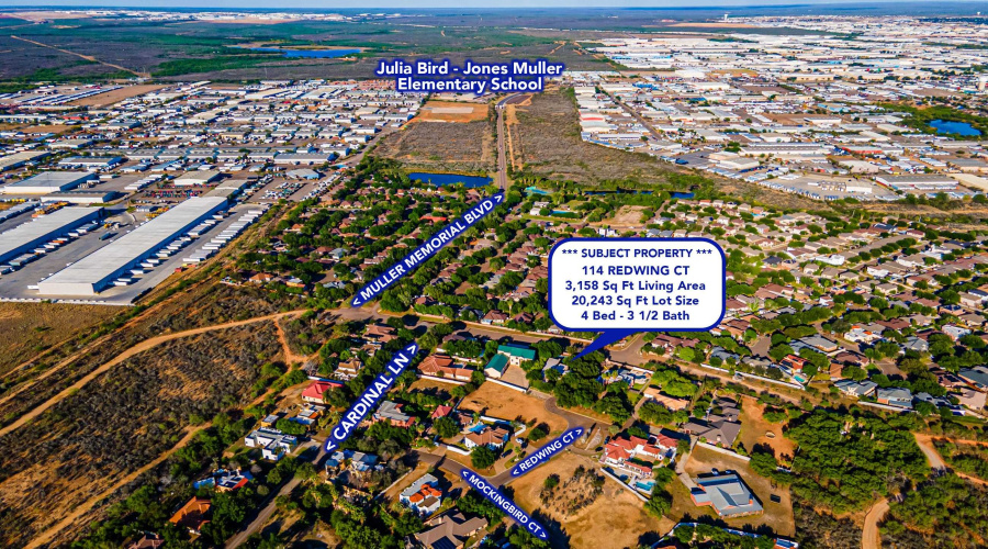 114 Redwing Ct, Laredo, Texas 78045, 4 Bedrooms Bedrooms, 8 Rooms Rooms,3 BathroomsBathrooms,Residential,For Sale,114 Redwing Ct,20261680