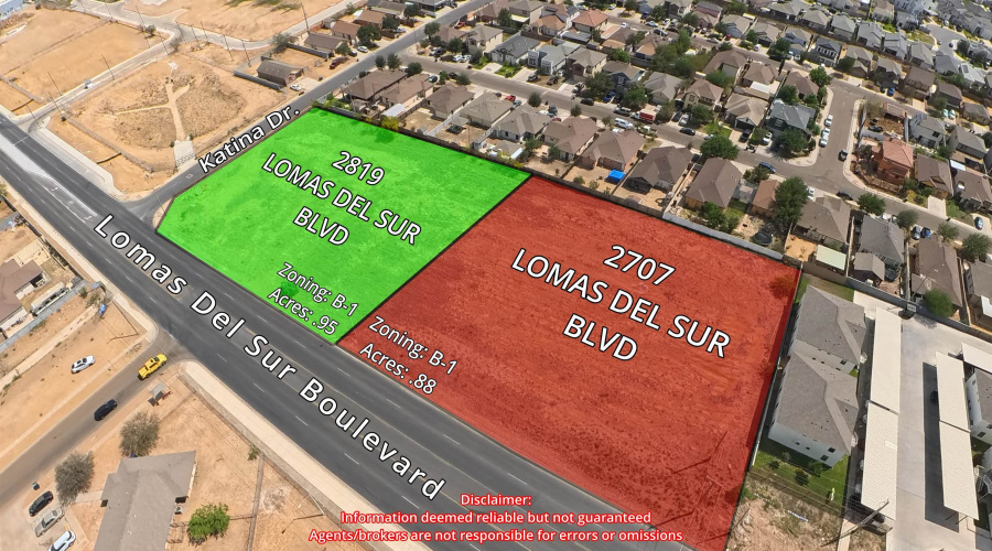 2707 Lomas Del Sur Blvd., LAREDO, Texas 78046, ,Land,For Sale,2707 Lomas Del Sur Blvd.,20261718
