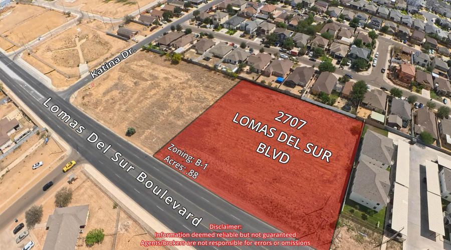 2707 Lomas Del Sur Blvd., LAREDO, Texas 78046, ,Land,For Sale,2707 Lomas Del Sur Blvd.,20261718