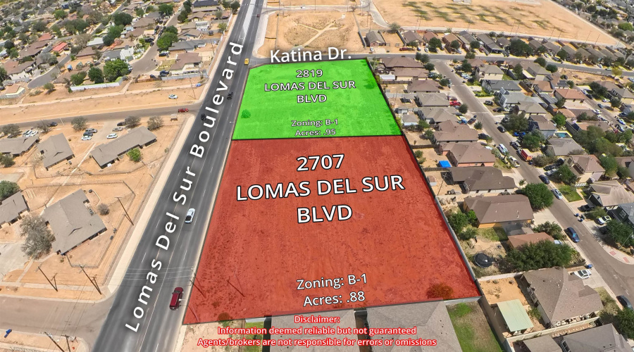 2707 Lomas Del Sur Blvd., LAREDO, Texas 78046, ,Land,For Sale,2707 Lomas Del Sur Blvd.,20261718