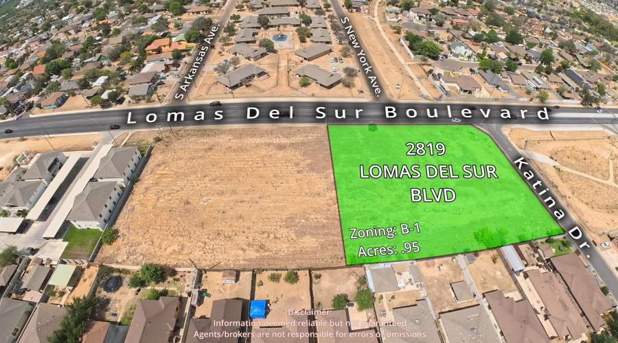 2819 Lomas Del Sur, Laredo, Texas 78046, ,Land,For Sale,2819 Lomas Del Sur,20261723