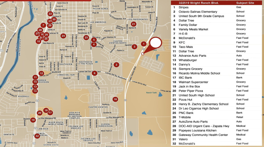 322519 Wright Ranch Blvd., Laredo, Texas 78046, ,Land,For Sale,322519 Wright Ranch Blvd.,20261788