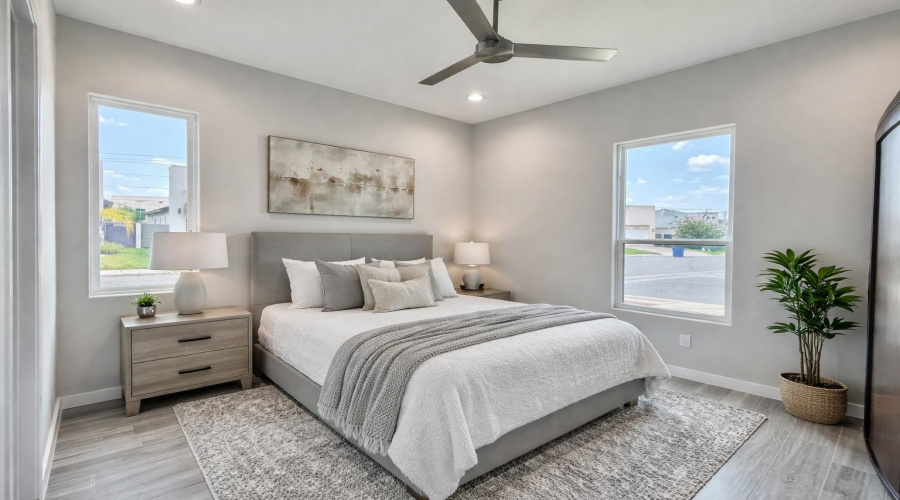 AI staged to demonstrate potential use of space and for illustrative purposes.