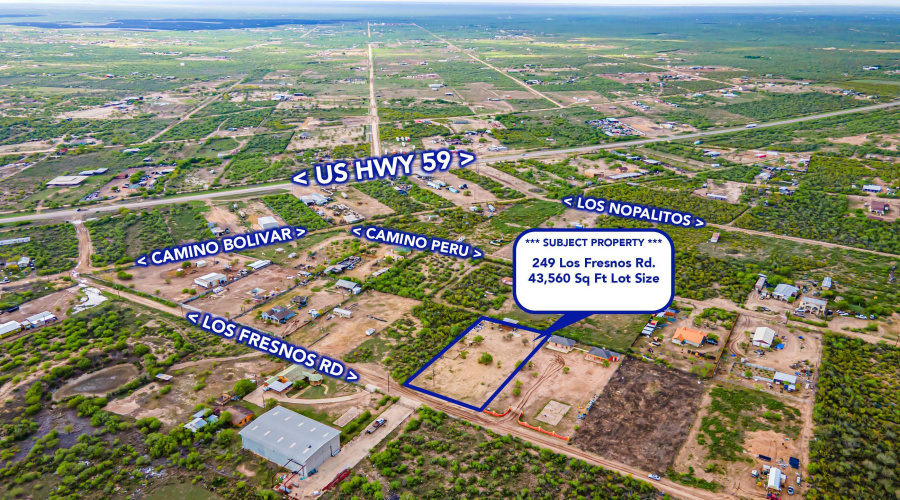 249 Los Fresnos Rd., LAREDO, Texas 78043, ,Land,For Sale,249 Los Fresnos Rd.,20262158