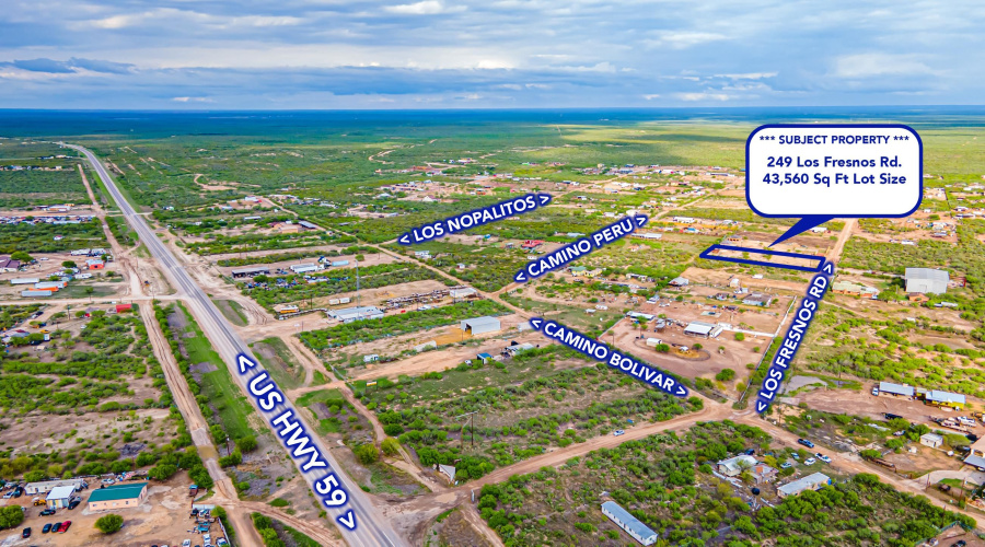 249 Los Fresnos Rd., LAREDO, Texas 78043, ,Land,For Sale,249 Los Fresnos Rd.,20262158