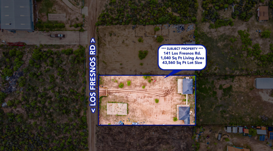 141 Los Fresnos Rd., LAREDO, Texas 78043, ,Land,For Sale,141 Los Fresnos Rd.,20262162