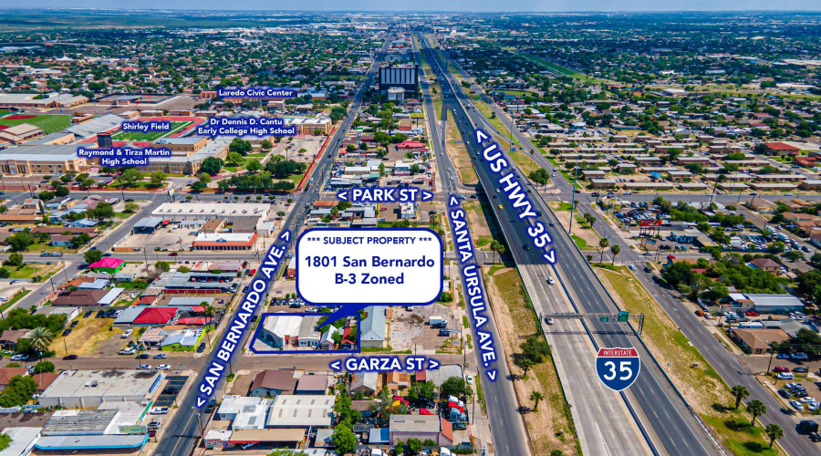 1801 San Bernardo Ave, LAREDO, Texas 78040, 6 Rooms Rooms,4 BathroomsBathrooms,Commercial retail/office,For Sale,1801 San Bernardo Ave,20262227