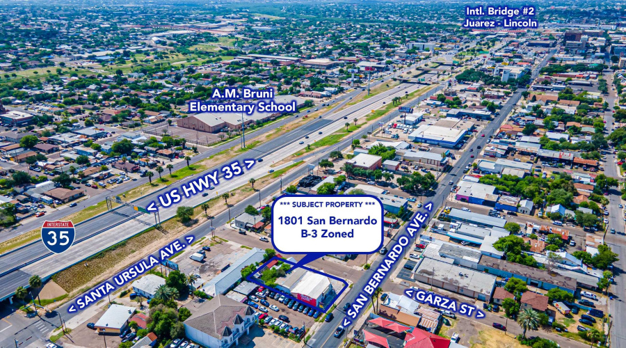 1801 San Bernardo Ave, LAREDO, Texas 78040, 6 Rooms Rooms,4 BathroomsBathrooms,Commercial retail/office,For Sale,1801 San Bernardo Ave,20262227