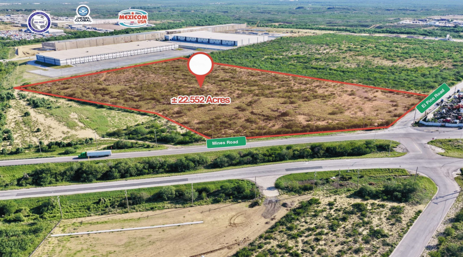 0000 El Pico Rd, Laredo, Texas 78045, ,Land,For Sale,0000 El Pico Rd,20262242