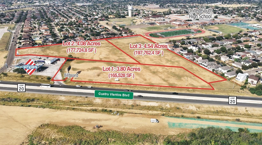 XX Cuatro Vientos Blvd, Laredo, Texas 78046, ,Land,For Sale,XX Cuatro Vientos Blvd,20260098