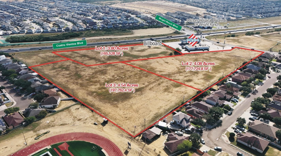 XX Cuatro Vientos Blvd, Laredo, Texas 78046, ,Land,For Sale,XX Cuatro Vientos Blvd,20260098