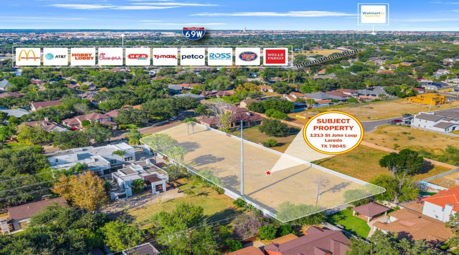 1213 St John Lp, Laredo, Texas 78045, ,Land,For Sale,1213 St John Lp,20262404
