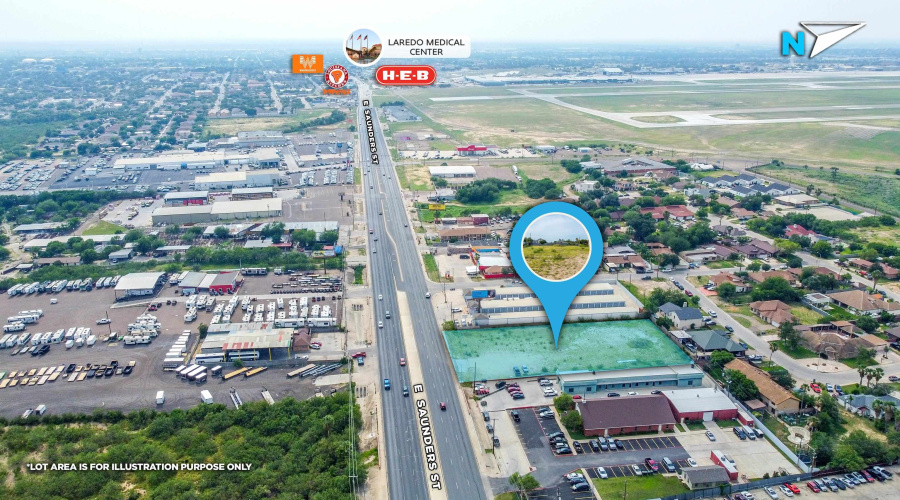 4210 Saunders St, LAREDO, Texas 78041, ,Land,For Sale,4210 Saunders St,20262406