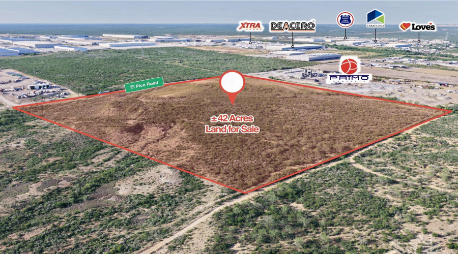 000 El Pico Rd, Laredo, Texas 78045, ,Land,For Sale,000 El Pico Rd,20262417