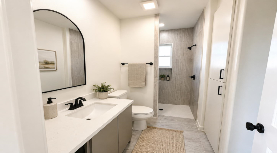 Virtual staging and enhancements for illustration purpose only