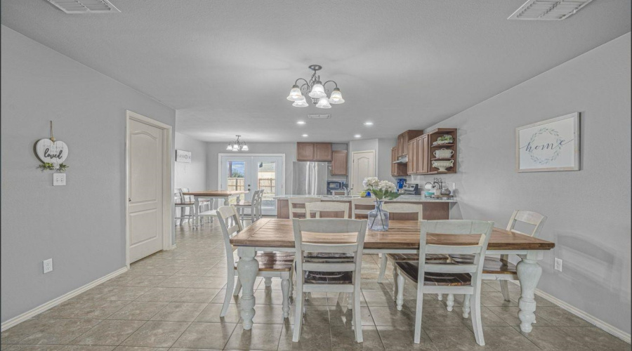 Plenty of Room for 2 Dining Tables