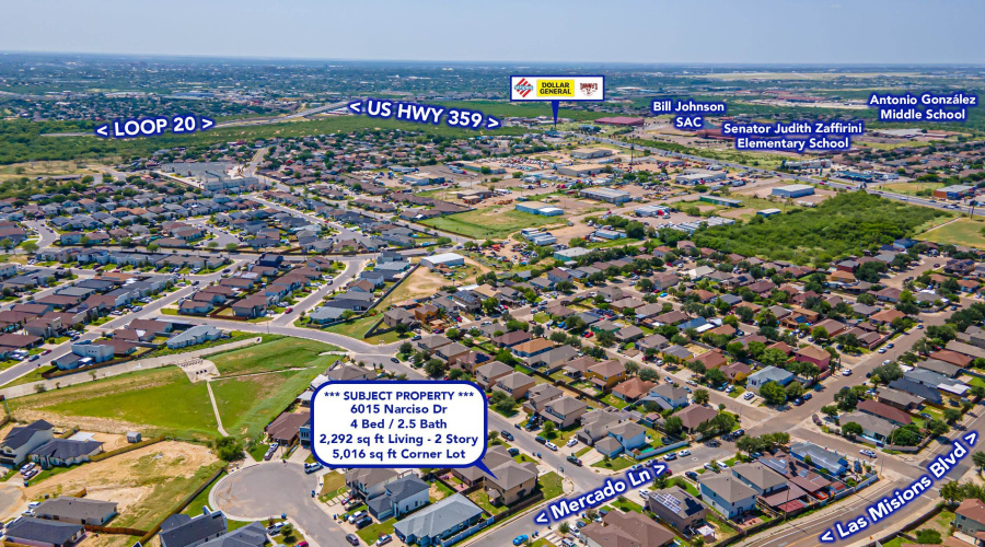 6015 Narciso Dr., Laredo, Texas 78046, 4 Bedrooms Bedrooms, 8 Rooms Rooms,2 BathroomsBathrooms,Residential,For Sale,6015 Narciso Dr.,20263037
