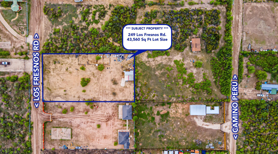 249 Los Fresnos Rd., LAREDO, Texas 78043, ,Land,For Sale,249 Los Fresnos Rd.,20262158