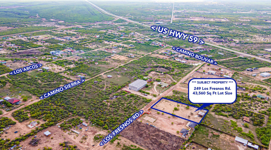 249 Los Fresnos Rd., LAREDO, Texas 78043, ,Land,For Sale,249 Los Fresnos Rd.,20262158