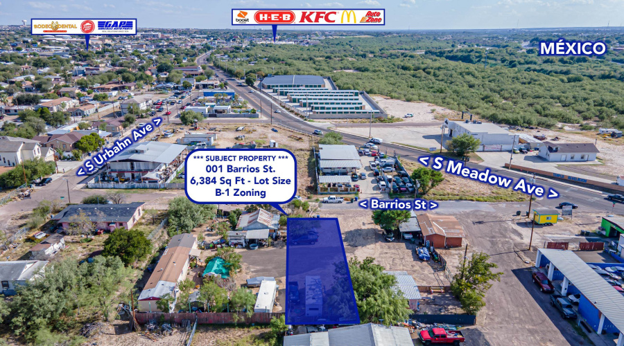 001 Barrios St, LAREDO, Texas 78043, ,Land,For Sale,001 Barrios St,20263186