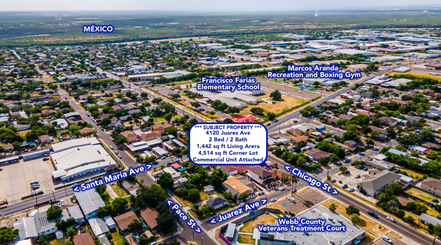 4120 Juarez Ave, Laredo, Texas 78041, 2 Bedrooms Bedrooms, 4 Rooms Rooms,2 BathroomsBathrooms,Residential,For Sale,4120 Juarez Ave,20263375