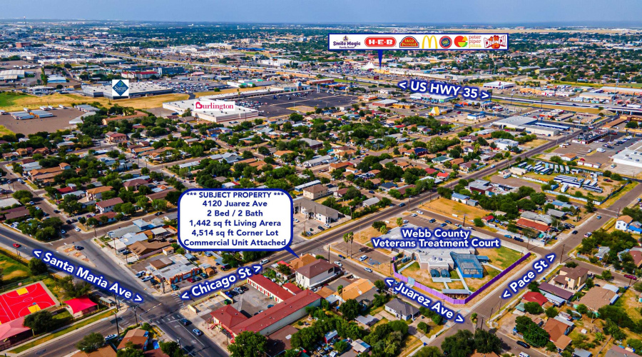 4120 Juarez Ave, Laredo, Texas 78041, 2 Bedrooms Bedrooms, 4 Rooms Rooms,2 BathroomsBathrooms,Residential,For Sale,4120 Juarez Ave,20263375