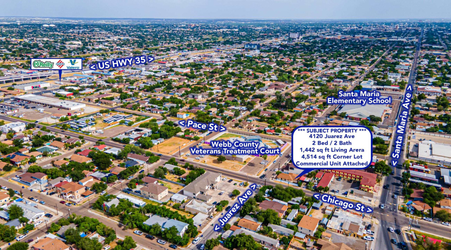4120 Juarez Ave, Laredo, Texas 78041, 2 Bedrooms Bedrooms, 4 Rooms Rooms,2 BathroomsBathrooms,Residential,For Sale,4120 Juarez Ave,20263375