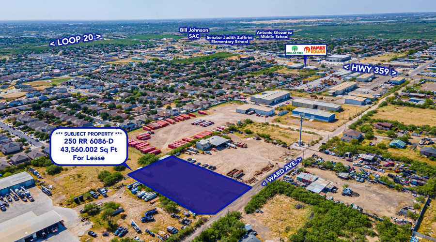 250 RR 6086-D, LAREDO, Texas 78043, ,Land,For Rent,250 RR 6086-D,20263581