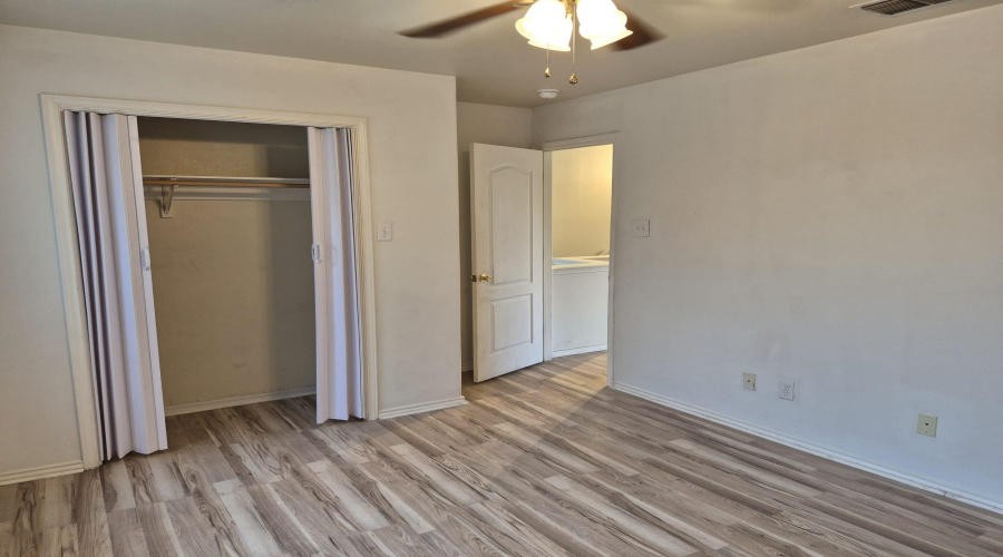 UPSTAIRS BEDROOM, WINDOW IS TOWARDS FRONT OF THE HOUSE